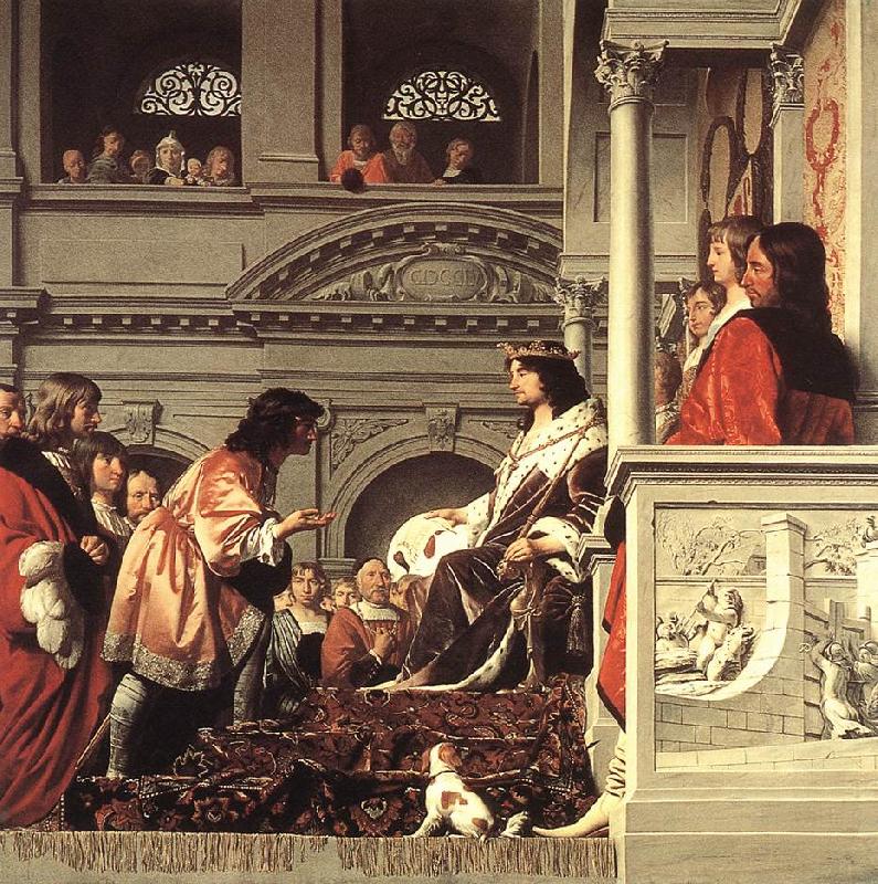 EVERDINGEN, Caesar van Count Willem II of Holland Granting Privileges fg oil painting image